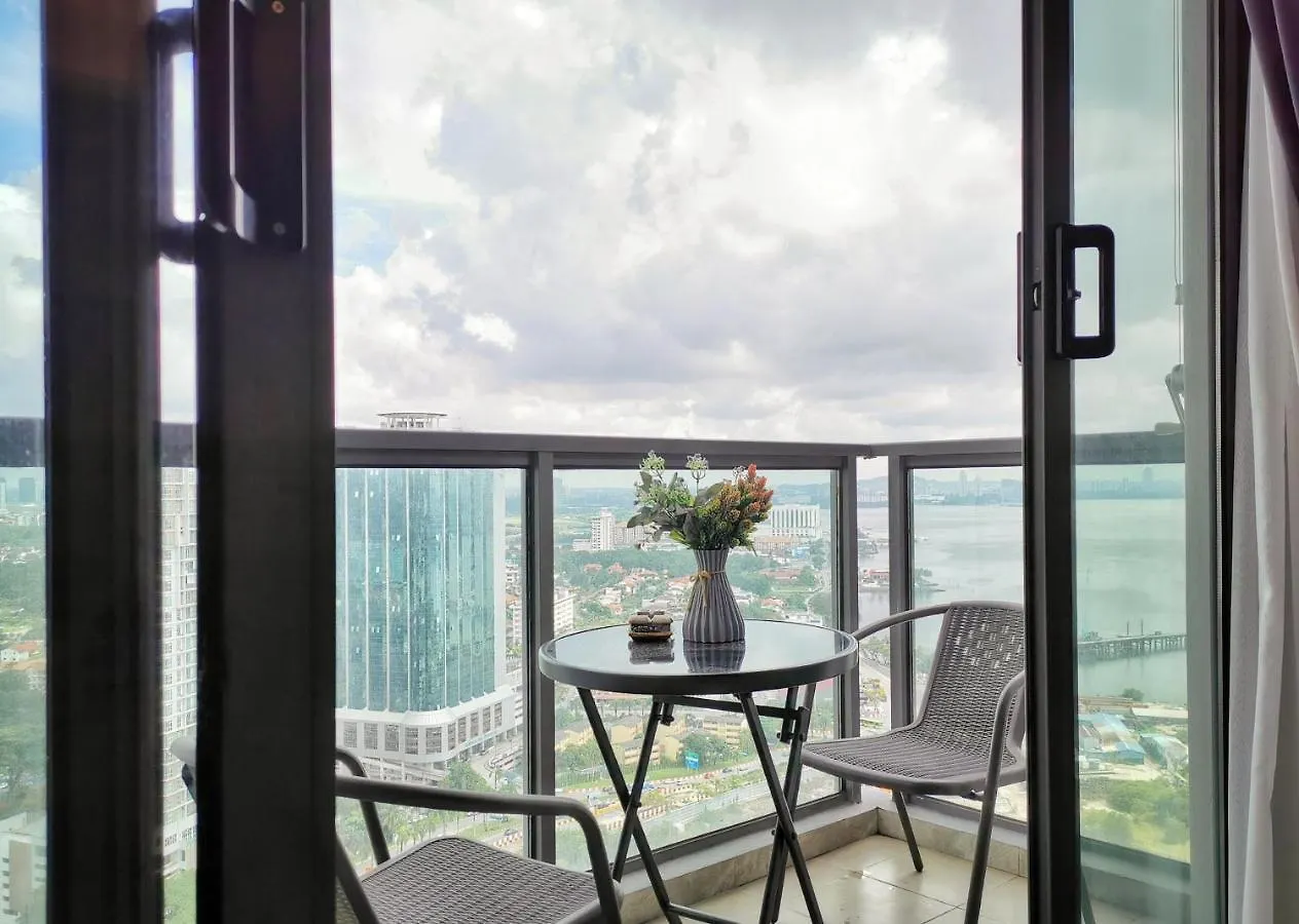 Yussy 1Bedroom Sea View Condo At R&F Princess Cove Johor Bahru Malaysia