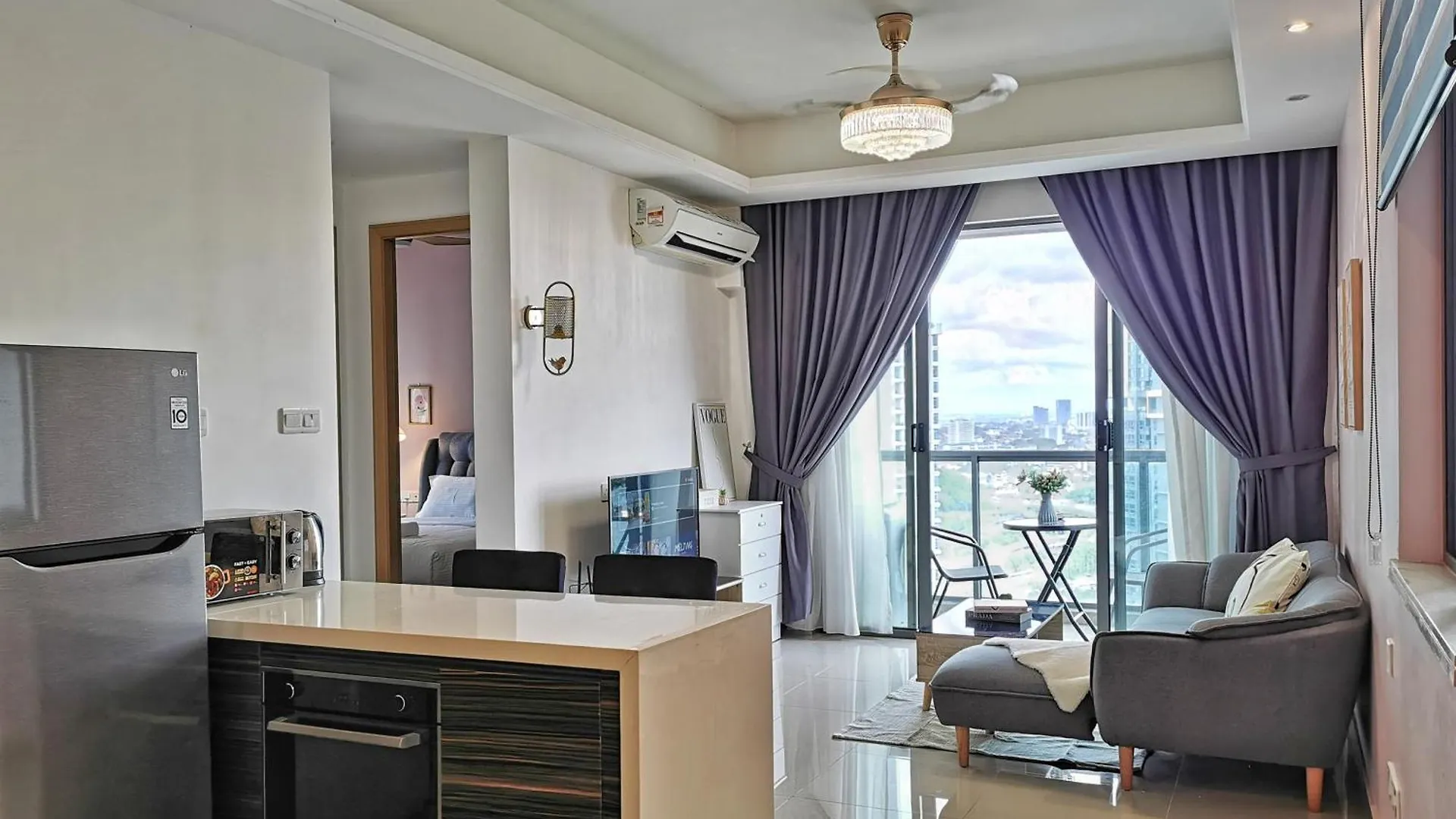Yussy 1Bedroom Sea View Condo At R&F Princess Cove Johor Bahru 0*,